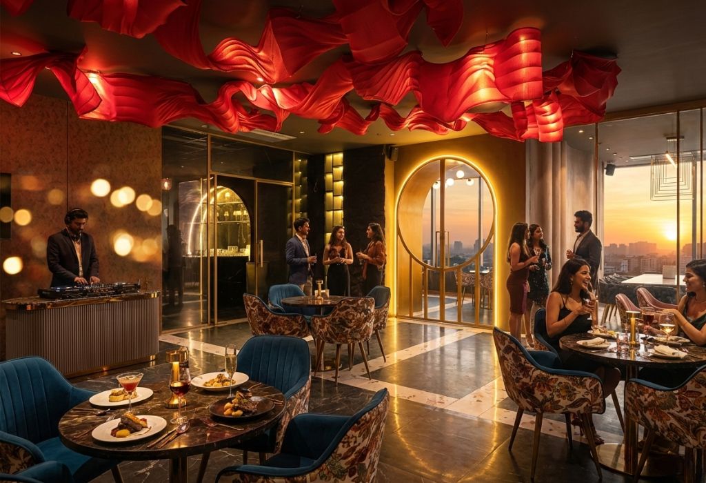 Barista making coffee